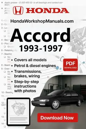 Honda Accord 1993-1997 Workshop Repair Manual (PDF Download)