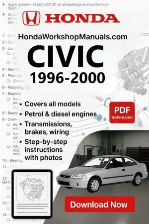 Honda Civic 1996-2000 Workshop Repair Manual PDF Download
