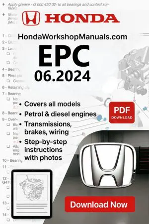 Honda EPC Electronic Parts Catalogue 2024 Download